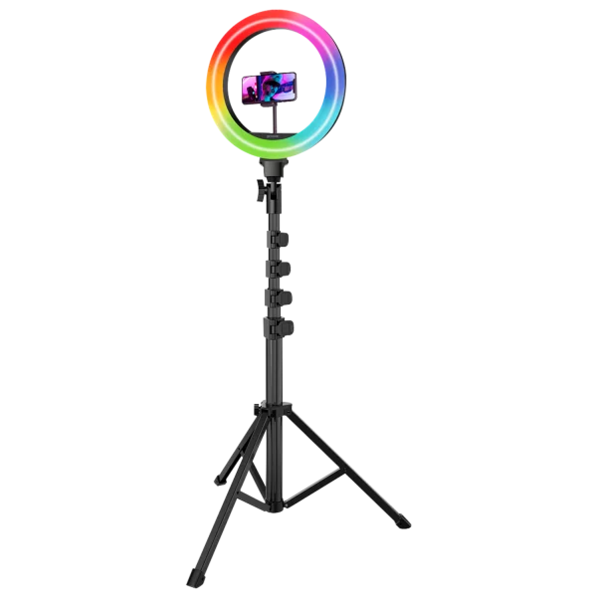 Proove Halo 10 RGB Ring Light 10W with 1.6 m Tripod – White (PLRL10100401)