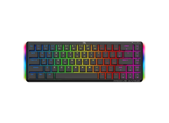 Proove Gaming AFK 65% Tri-Mode Wireless Mechanical Keyboard Outemu Red – English Layout, Black (WKAFKEN22001) product thumbnail 2