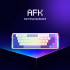 Proove Gaming AFK 65% Tri-Mode Wireless Mechanical Keyboard Outemu Red – English Layout, White (WKAFKEN22002)