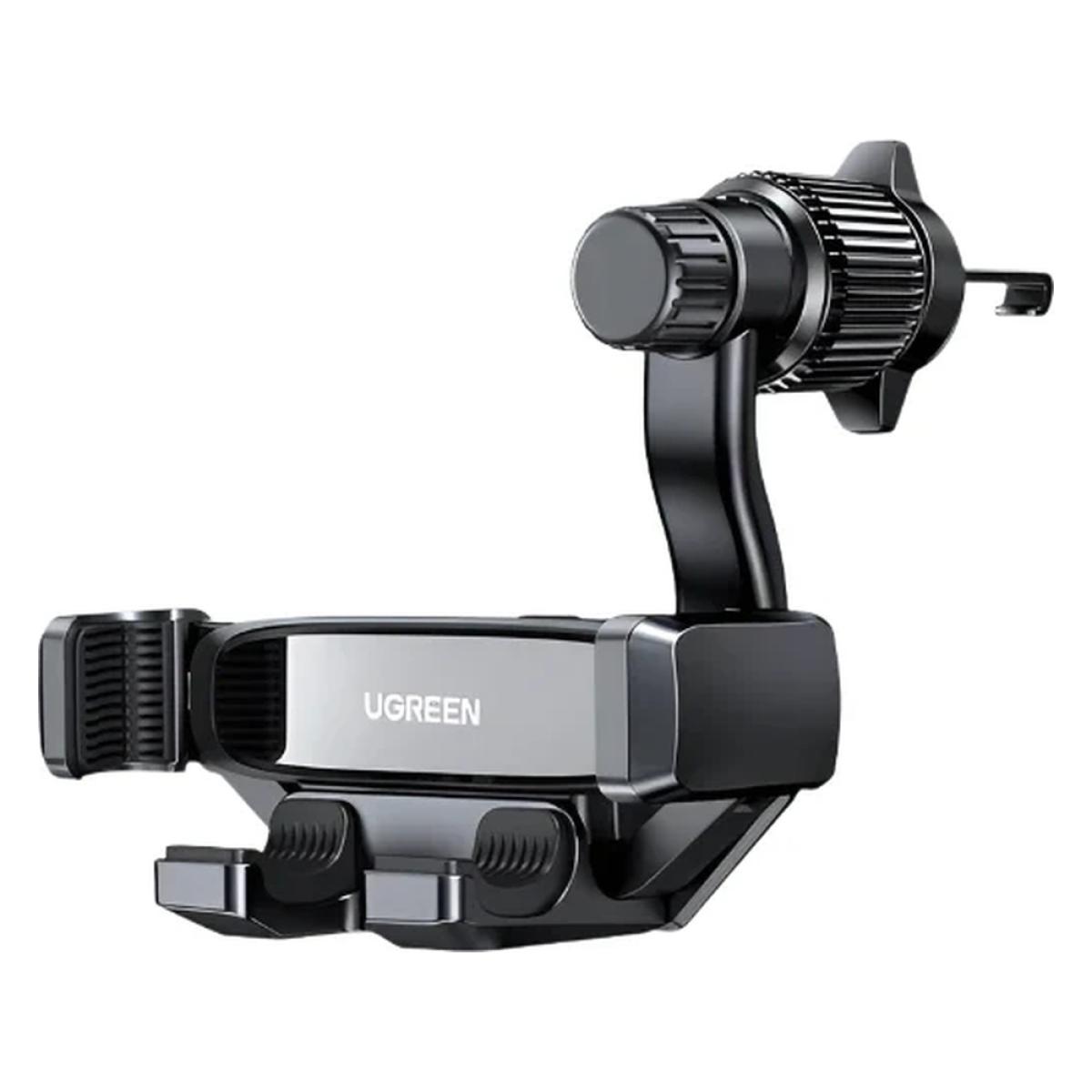 UGREEN Gravity Air Vent Car Phone Mount with Extended Hook 360° Black (15321)
