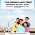 UGREEN LP508 Bluetooth Selfie Stick with Integrated Tripod 75 cm White (25945) UGREEN LP508 Bluetooth Selfie Stick with Integrated Tripod 75 cm White (25945)