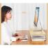 UGREEN LP224 Foldable Laptop Desk Bed Stand - Wood Grain