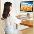 UGREEN LP224 Foldable Laptop Desk Bed Stand - Wood Grain
