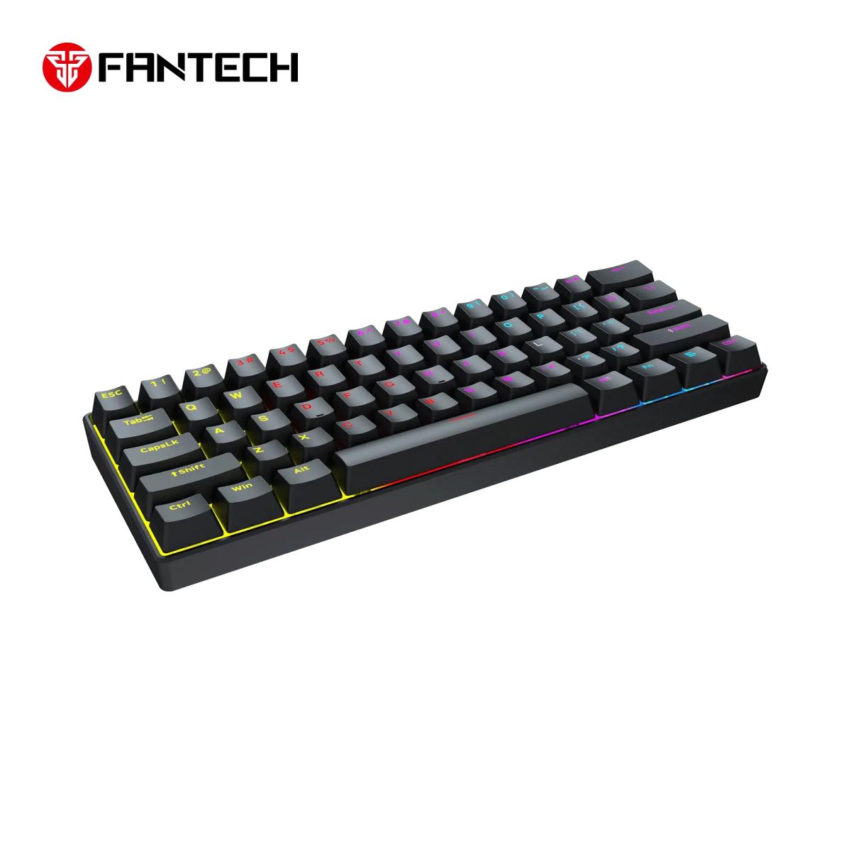 Fantech Atom61 MK211 60% Mechanical Gaming Keyboard Red Switch Black Fantech Atom61 MK211 60% Mechanical Gaming Keyboard Red Switch Black