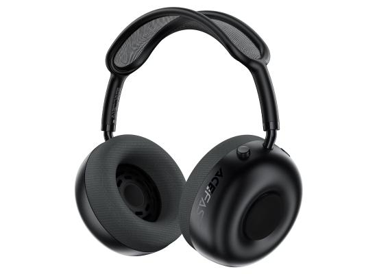 ACEFAST H19 Open Wireless Headset with 50 mm Drivers, BT 6.0 & ENC – Black