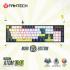 Fantech ATOM104S MORI MK878S Mechanical Wired Keyboard White / Blue – Rosie Switch