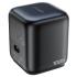 ACEFAST Z10 100W GaN Desktop Power Station with Retractable USB-C Cable & TFT Display - EU, Black
