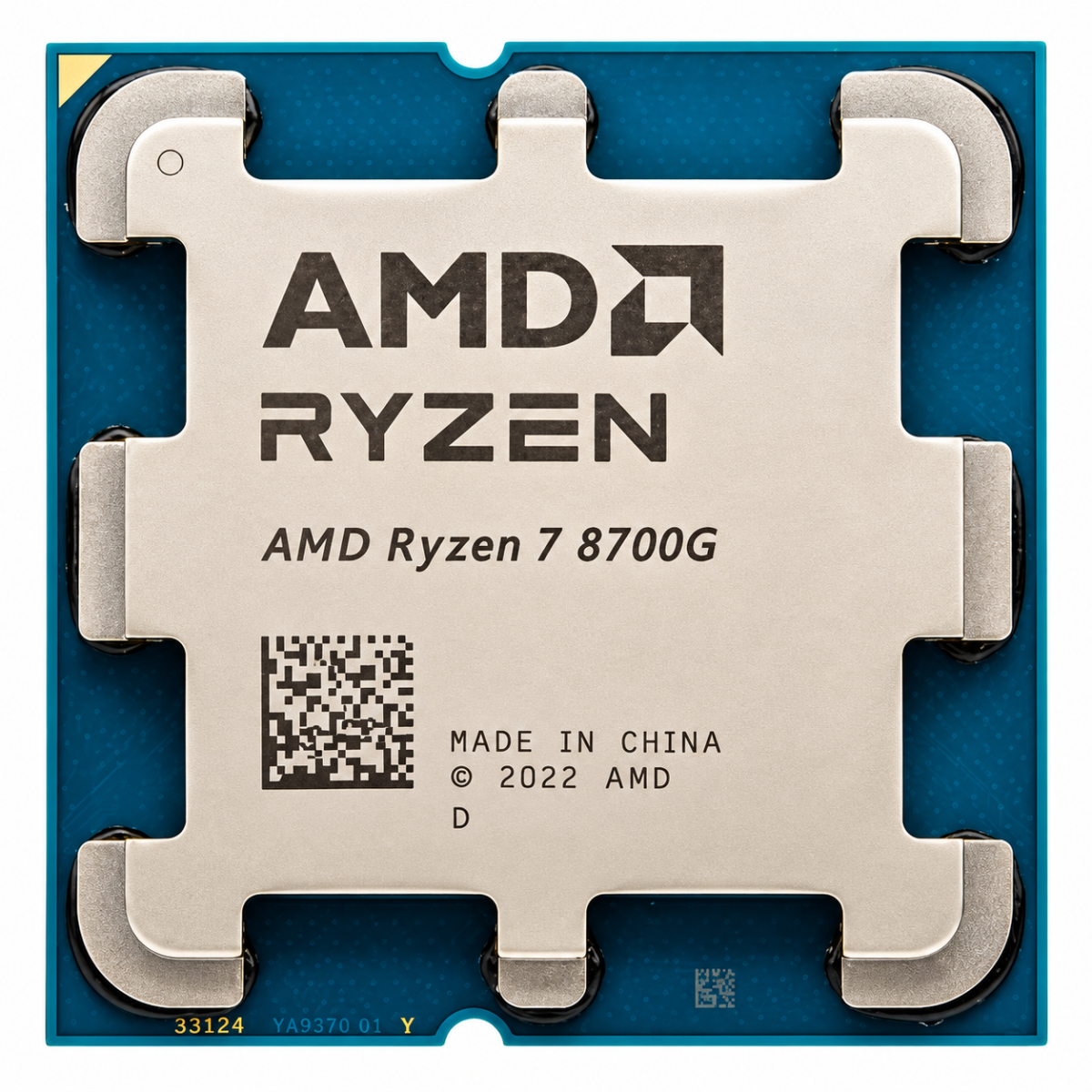 AMD Ryzen 7 8700G 4.2 GHz AM5 Desktop Processor, 8 Cores & 16 Threads, 5.1 GHz Max Boost Clock, 8MB L2 & 16MB L3 Cache , Tray