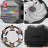 MSI MAG CORELIQUID M360 AIO Liquid Cooler, 360mm Radiator, 78.73 CFM, 2000 RPM Fan Speed, 3 x ARGB 120mm Fans, Two Ball Bearing, Elevated Cooper Plate, Reinforced Tubing, Black