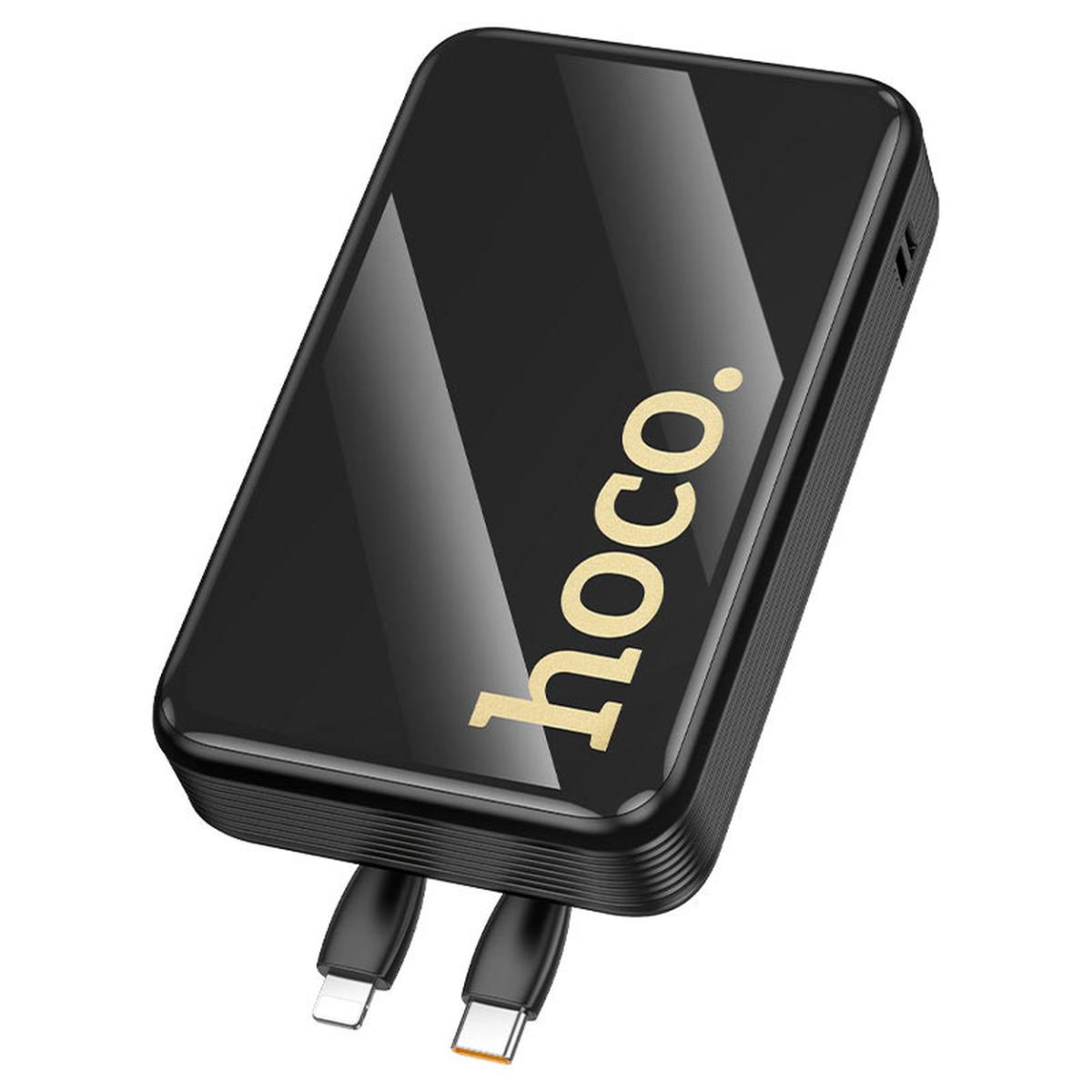 HOCO Q37A Graceful 22.5W + PD20W 20000mAh Power Bank Black with Built-in Cables HOCO Q37A Graceful 22.5W + PD20W 20000mAh Power Bank Black with Built-in Cables