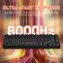 ATTACK SHARK R82 HE 75% Wired Magnetic Gaming Keyboard Arabic / English Layout - Black ATTACK SHARK R82 HE 75% Wired Magnetic Gaming Keyboard Arabic / English Layout - Black
