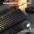 ATTACK SHARK R82 HE 75% Wired Magnetic Gaming Keyboard Arabic / English Layout - Black ATTACK SHARK R82 HE 75% Wired Magnetic Gaming Keyboard Arabic / English Layout - Black