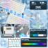 ATTACK SHARK R82 HE 75% Wired Magnetic Gaming Keyboard White Contours