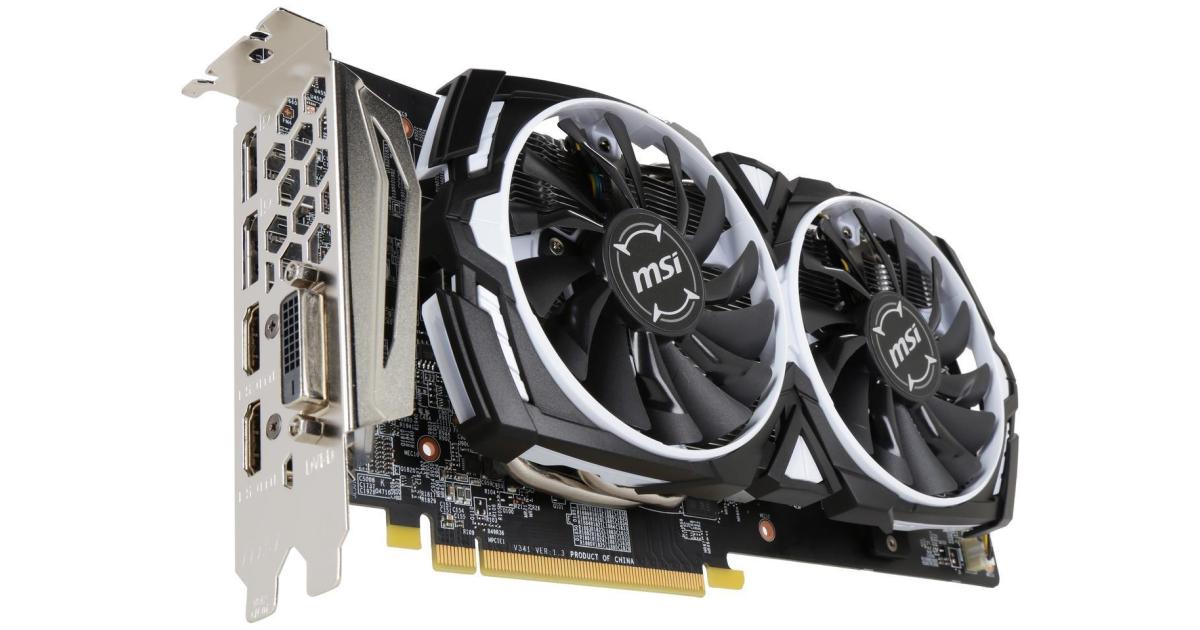 Armor 8gb Msi Armor Rx 580 4gb 580 8gb Armor Msi Radeon Rx 580