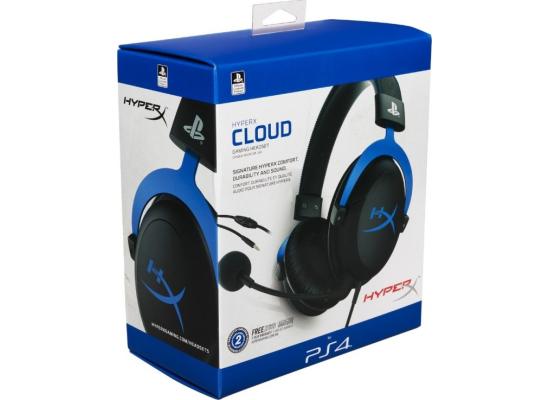 HyperX Cloud Gaming Headset For PS4 - Blue product thumbnail 2