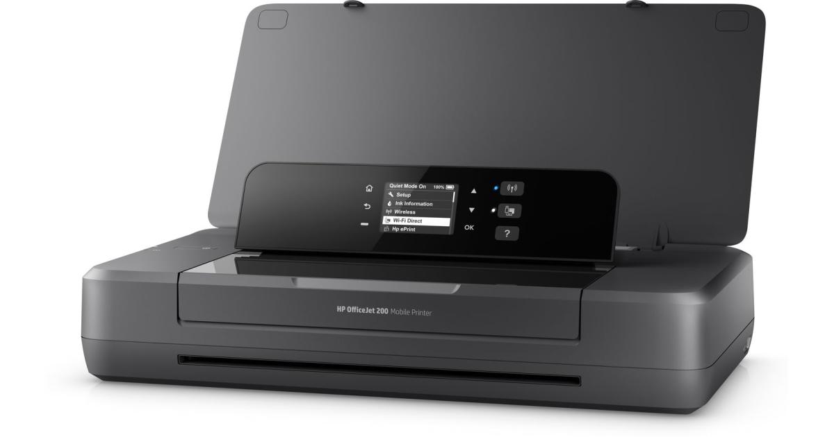 طابعة HP OfficeJet 202 Portable with Wireless & Mobile Color Long-Lasting Battery Life