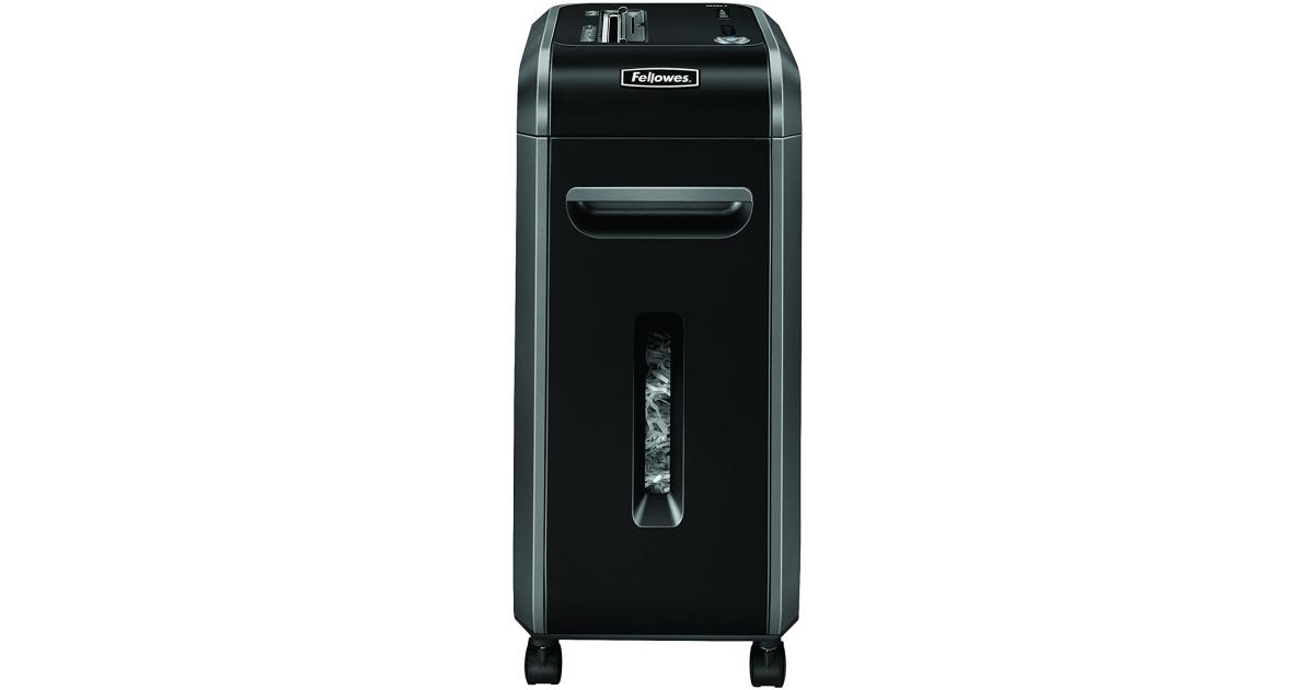 ماكينة تقطيع الورق Fellowes Powershred 99Ci سعة 18 ورقة، مقاومة للتكدس بنسبة 100%