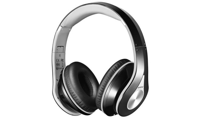 Mpow 059 Wireless & Bluetooth 5.0 Headset Hands-Free Calls Premium Battery, Grey