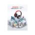 Mpow 059 Wireless & Bluetooth 5.0 Headset Hands-Free Calls Premium Battery, Grey