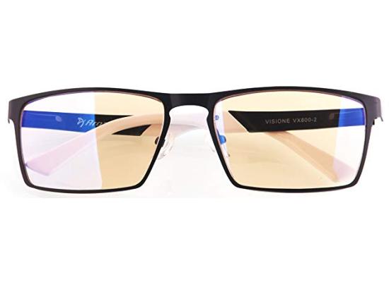 Arozzi Visione VX-800 Computer Glasses Protects Your Eyes From Blue Light From Your Monitor & Helps Reduce Eye Soreness - Black product thumbnail 2