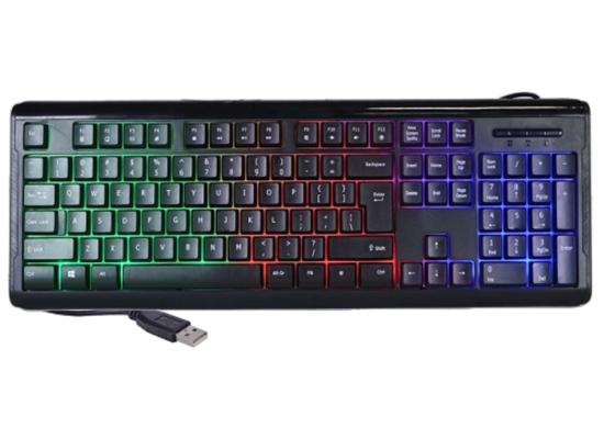 iMicro KB-US9821C Rainbow Backlit Wired Keyboard product thumbnail 2
