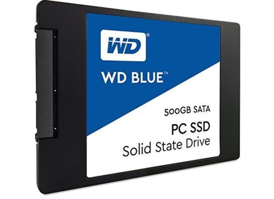 WD 500GB Blue SATA III 2.5" Internal SSD product thumbnail 2