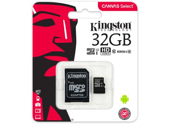 Kingston SDCS/32GB Canvas Select 32GB Class 10 product thumbnail 2