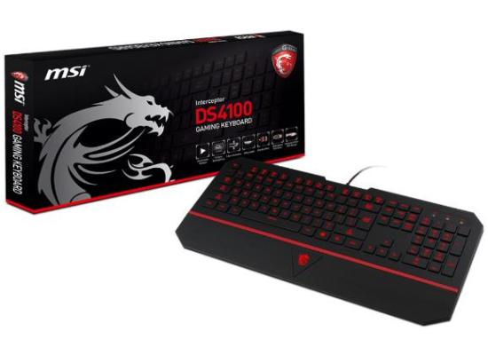 MSI Interceptor DS4100 7 Colors Gaming Keyboard product thumbnail 2