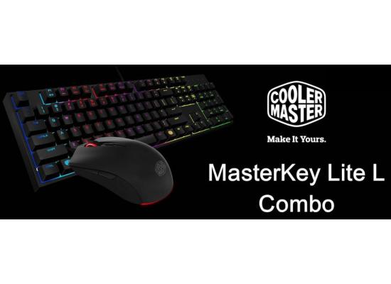 Cooler Master MasterKeys Lite Combo RGB ( Arabic / English ) product thumbnail 2