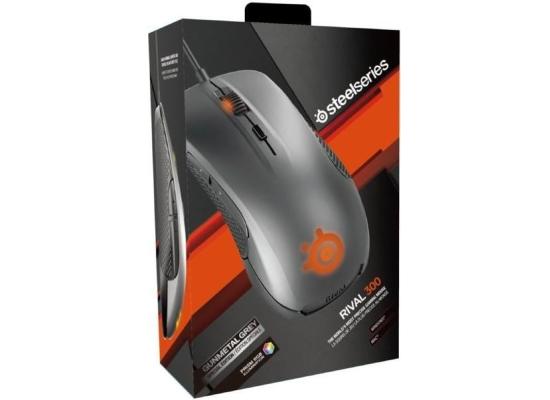SteelSeries Rival 300 Gaming Mouse - Silver product thumbnail 2
