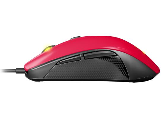 SteelSeries Rival 100 Optical Gaming Mouse - Red product thumbnail 2