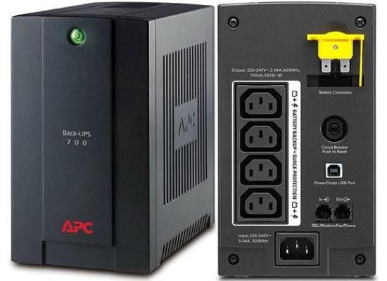APC Back-UPS 700VA, 230V, AVR, IEC Sockets product thumbnail 2