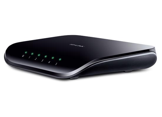 TP-Link TL-SG1005D 5 Port Gigabit Unmanaged Ethernet Network Switch Plug and Play Desktop or Wall-Mount Plastic Case Ethernet Splitter Fanless product thumbnail 2