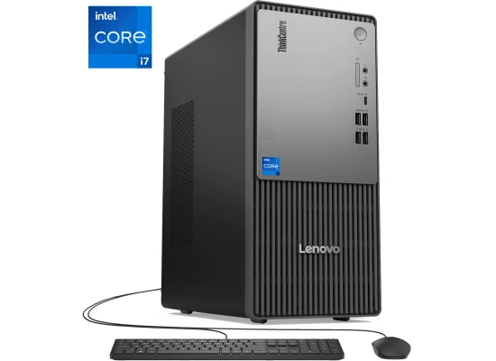 Lenovo NEW ThinkCentre NEO 50t Gen 5 (2024) Tower 14GEN Intel Core i7 20-Cores w/ Wireless & Bluetooth - Black