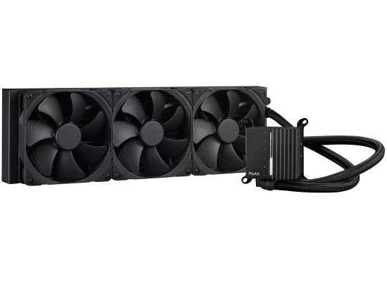 Asus ProArt LC 420 All-in-one Liquid CPU Cooler 420mm Radiator w/ Noctua Industrial PPC-2000 PWM 140mm & 3 Phase Motor