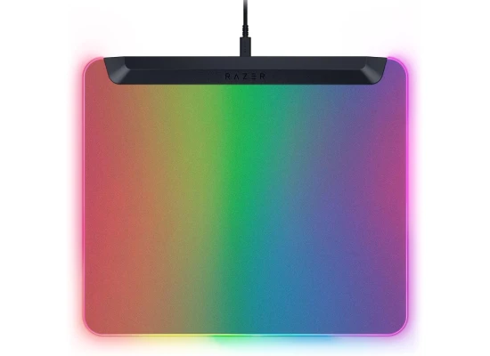 Razer Firefly V2 Pro Fully Illuminated RGB Gaming Mouse Mat Backlit Design 15 Zone Chroma Lighting USB 2.0 Port Detachable USB Type C Cable Micro Textured Surface - Anti Slip Base