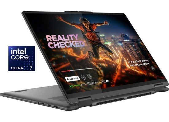 Lenovo YOGA 7 16 (2024) NEW Intel Core Ultra 7 12-Cores 2-in-1 Touch Display w/ Intel® AI Boost  , Full Metal & BIG Battery - Storm Grey