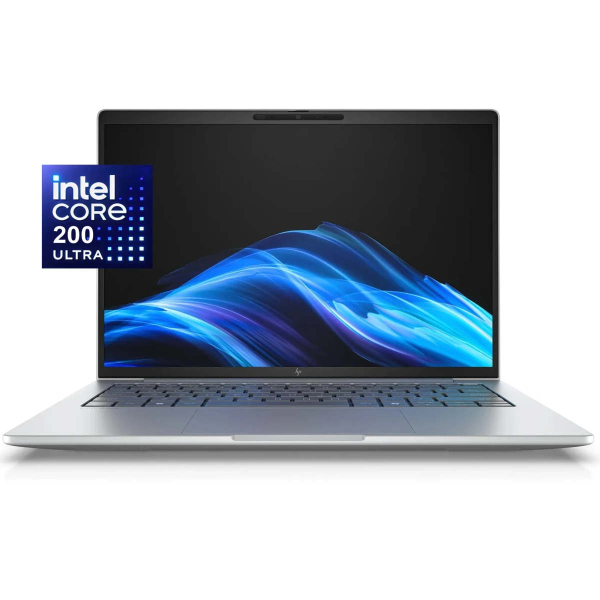 HP EliteBook 8 G1i 14 (2025) Intel® Ultra 7 Gen II 255U 12-Cores AI-Enhanced Light & Powerful For Secure Enterprise Business & Protected by HP Wolf Security - Silver