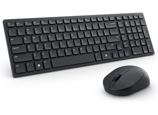 Dell Pro KM5221W Wireless Keyboard & Mouse Durable & Secure up to 4000 DPI Mouse Programmable Keys 36 Month Battery Arabic / English