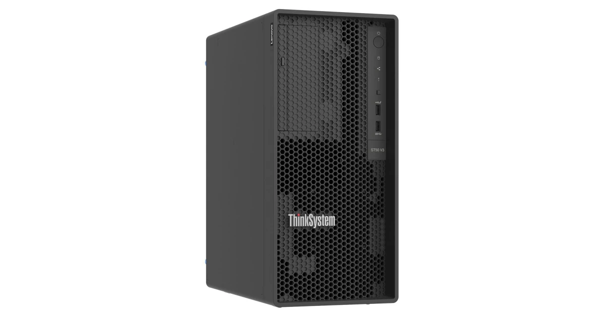 Lenovo ThinkSystem ST50 V3 Intel Xeon 6353P up to 5.4GHz 8-Cores w/ 32GB Memory & 2x 960GB Lenovo Enterprise SSD