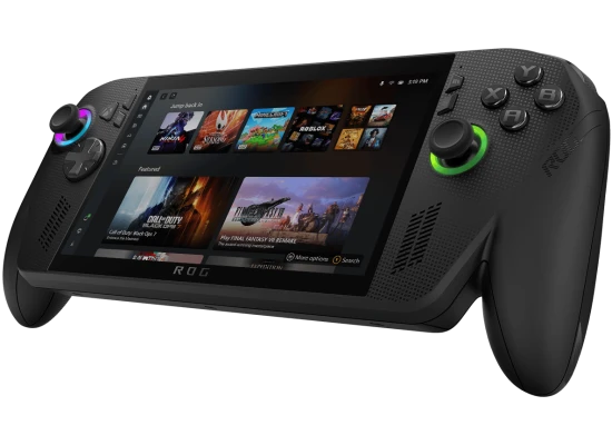 ASUS ROG XBOX Ally X (2025) RC73XA Gaming Handheld AMD Ryzen AI Z2 Extreme 8-Cores Processor w/ AMD Radeon 890M & 7" IPS 120Hz Gorilla Glass DXC Touch Screen - Black