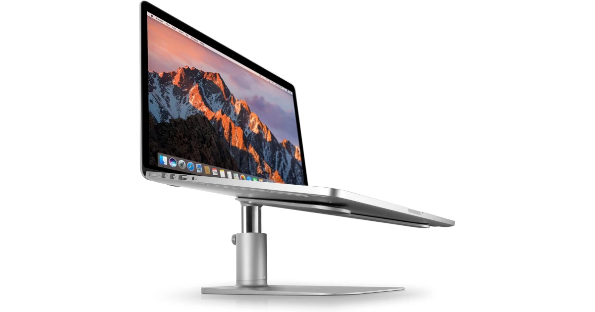 Twelve South HiRise for Laptops and MacBooks, Ergonomic, Height, Adjustable Stand - Silver