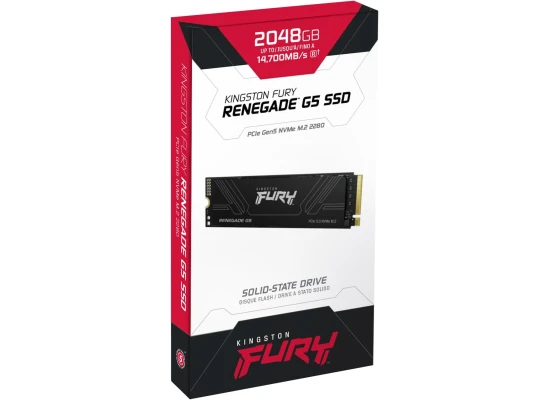 Kingston FURY Renegade G5 2TB PCIe 5.0 NVMe M.2 SSD up to 14,700MB/s