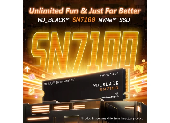 WD BLACK SN7100 1TB NVMe Gen4 PCIe M.2 2280 SSD TLC 3D NAND Internal Solid State Drive up to 7,250MB/s