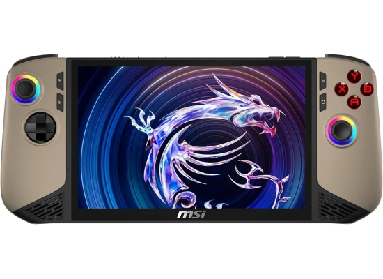 MSI Claw 8 AI+ (2025) A2VM Copilot+ PC Gaming Handheld Intel® Ultra 7 Gen II 258V 8-Core NPU For Faster AI Acceleration w/ Intel® Arc™ GPU & 8” Touch 120Hz Display , Sandstorm