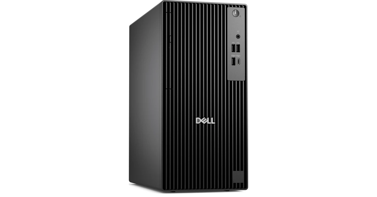 Dell Pro Tower QCT1250 (2025) 14Gen Intel Core i7 14700 20-Cores Tower High-Performance Desktop - Black
