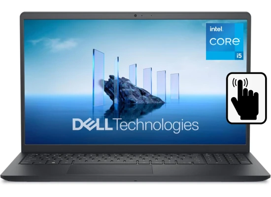 Dell 15 Laptop DC15250 (2025) NEW Intel Core i5 13Gen 10-Core Built For Everyday Computing w/ Touch Screen Display & Windows 11 (Customized) - Carbon Black