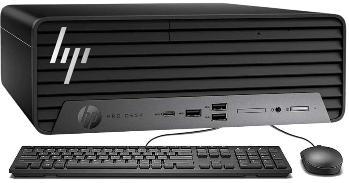 HP Pro SFF 400 G9 Compact Desktop PC 13Gen Intel Core i7 16-Cores Business Class (Customized) - Black