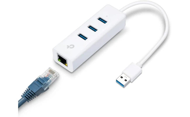 TP-Link UE330 USB 3.0 3-Port Hub & Gigabit Ethernet Adapter