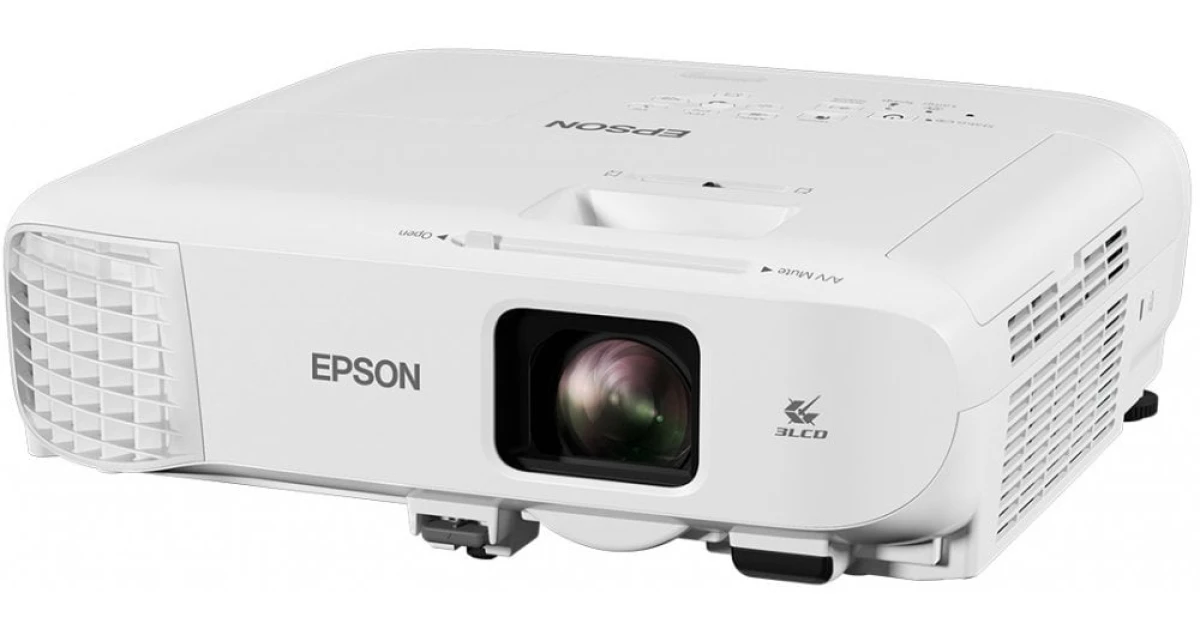 Epson EB-X49 3LCD XGA 3,600 Lumens 300" Display Home & Office Projector - White
